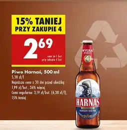 Biedronka Piwo Harnaś Jasne Pełne oferta