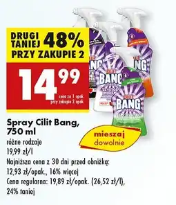 Biedronka Spray do usuwania tłuszczu Cillit Bang Usuwa Tłuszcz oferta