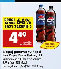 Biedronka Napój Pepsi Zero oferta