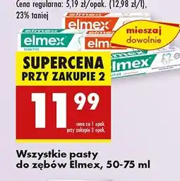 Biedronka Pasta do zębów junior Elmex oferta