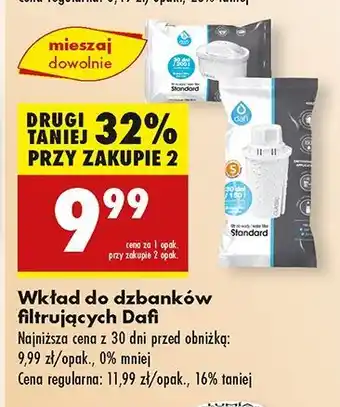 Biedronka Wkłady standard unimax Dafi oferta