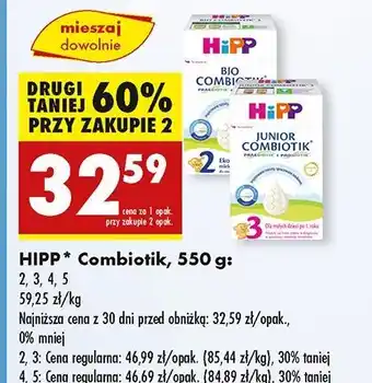 Biedronka Mleko 5 Hipp Junior Combiotik oferta