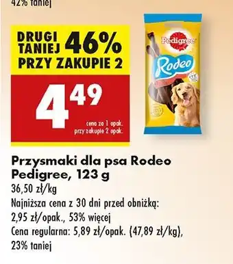 Biedronka Przysmak dla psa Pedigree Rodeo oferta