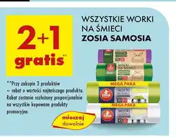 Biedronka Worki na śmieci 35 l waniliowe Zosia Samosia oferta