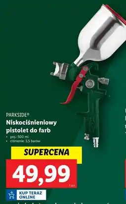 Lidl Pistolet natryskowy do farb Parkside oferta