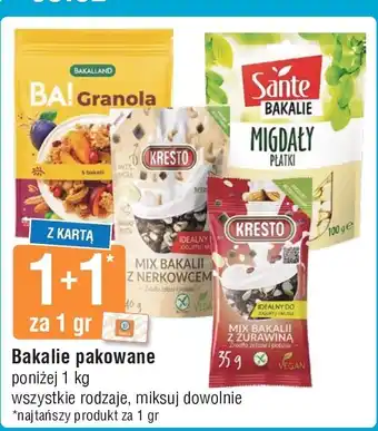 E.Leclerc Mix bakalii z żurawiną Kresto oferta