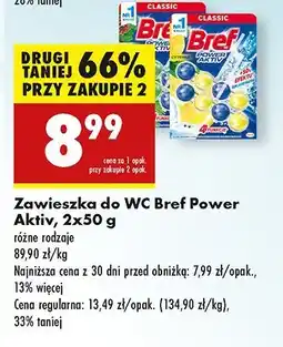 Biedronka Kostka do wc 4 function pine Bref Power Aktiv oferta