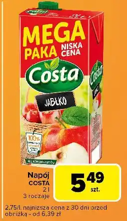 Carrefour Express Napój jabłko Costa oferta