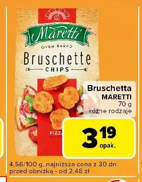 Carrefour Express Bruschetta pizza Maretti Bruschette oferta