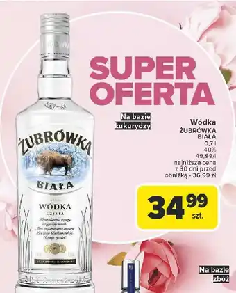 Carrefour Wódka Żubrówka Biała oferta