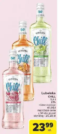 Carrefour Wódka Lubelska Chill Spritz oferta