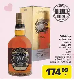 Carrefour Whisky karton Chivas Regal Xv oferta