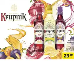 Carrefour Wódka Krupnik Śliwkowy oferta