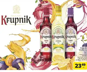 Carrefour Wódka Krupnik Śliwkowy oferta