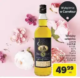 Carrefour Whisky Loch Castle 5 Yo oferta