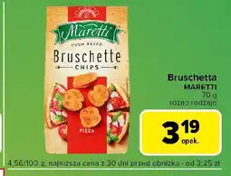 Globi Bruschetta pizza Maretti Bruschette oferta