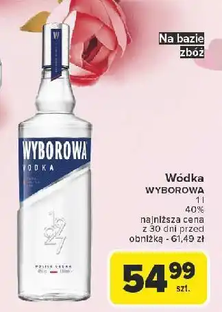 Carrefour Wódka Wyborowa Vodka oferta