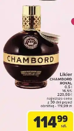 Carrefour Likier Chambord Royale oferta