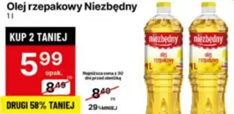 Delikatesy Centrum Olej rzepakowy Niezbędny oferta