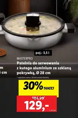 Lidl Patelnia z kutego aluminium 28 cm Masterpro oferta