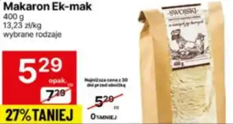 Delikatesy Centrum Makaron Ek-mak oferta