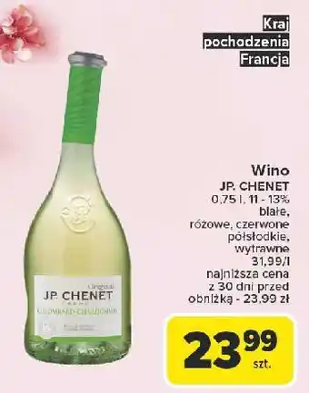 Carrefour Wino J.p. Chenet Colombard-Chardonnay oferta