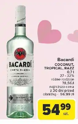 Carrefour Rum Bacardi Carta Blanca oferta