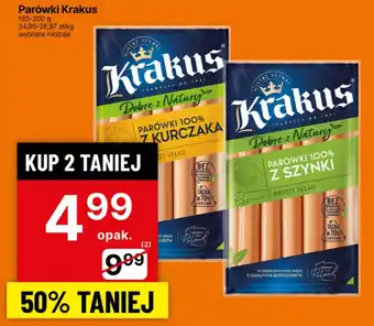 Delikatesy Centrum Parówki Krakus oferta