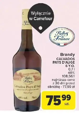 Carrefour Brandy Calvados Pays D'auge oferta