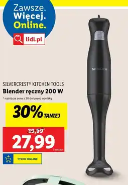 Lidl Blender ręczny 200w Silvercrest oferta