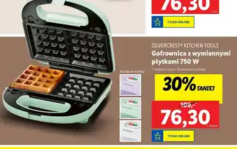 Lidl Gofrownica 750 w Silvercrest oferta