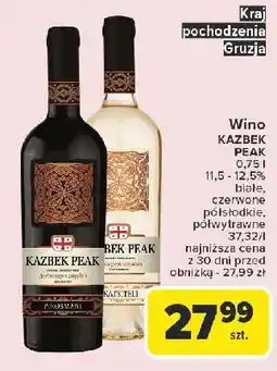 Carrefour Wino Kazbek Peak Pirosmani oferta