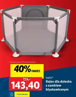 Lidl Kojec dla dziecka z zamkiem błyskawicznym Lupilu oferta