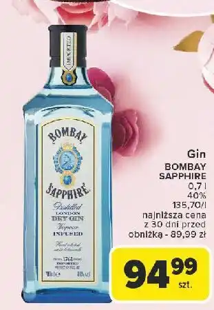 Carrefour Gin Bombay Sapphire oferta