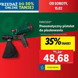 Lidl Pistolet pneumatyczny do piaskowania Parkside oferta