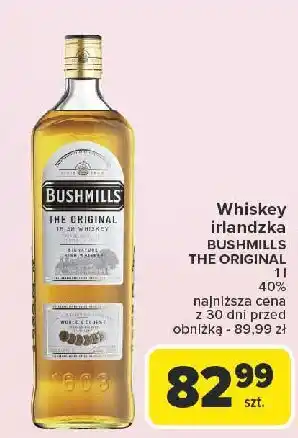 Carrefour Whiskey Bushmills Original oferta