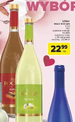 Carrefour Wódka Biały Bocian Pistacja oferta