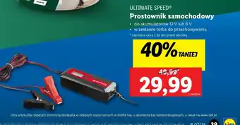 Lidl Prostownik automatyczny Ultimate Speed oferta