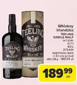 Carrefour Whiskey Teeling Irish Single Malt oferta