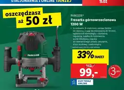 Lidl Frezarka górnowrzecionowa 1200 w Parkside oferta