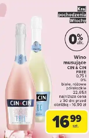 Carrefour Wino Cin&Cin Free oferta