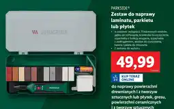 Lidl Zestaw do naprawy parkietu i laminatu Parkside oferta