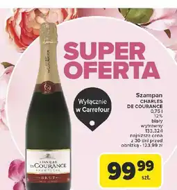 Carrefour Wino Charles De Courance Brut oferta