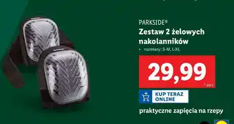 Lidl Nakolanniki ochronne Parkside oferta