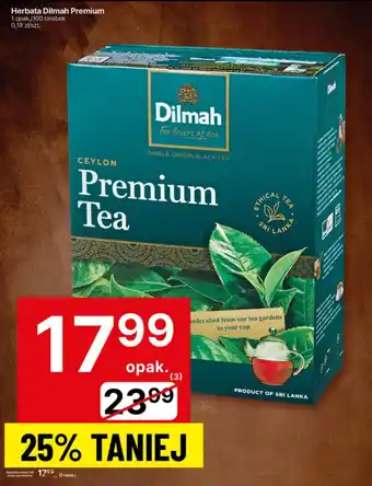 Delikatesy Centrum Herbata Dilmah Premium oferta