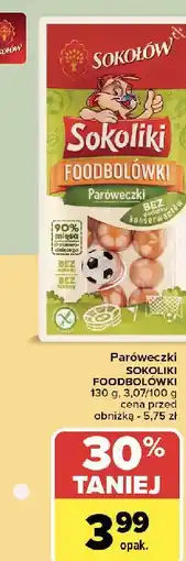 Carrefour Parówki foodbolówki Sokołów Sokoliki oferta