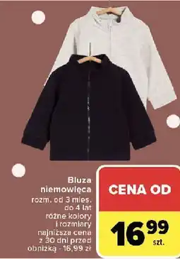 Carrefour Bluza niemowlęca oferta