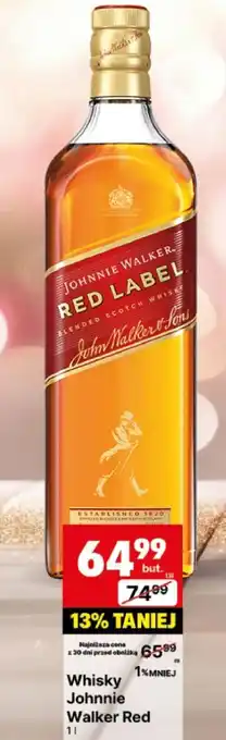 Delikatesy Centrum Whisky Johnnie Walker Red oferta