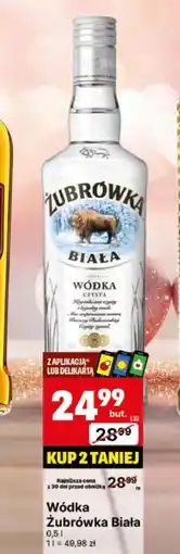 Delikatesy Centrum Wódka Żubrówka Biała oferta