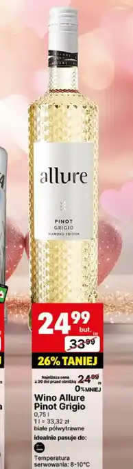 Delikatesy Centrum Wino Allure Pinot Grigio oferta